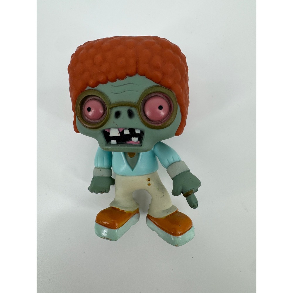 Funko Pop Plants vs Zombies Disco Zombie #3 OS Blue Orange Retro Figure 2012